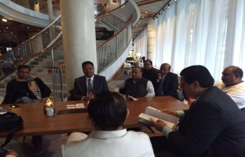 Study Visit of high-level Parliamentary delegation of Maharashtra Legislature, to Norway, led by Mr. Ramraje Naik Nimbalkar, Chairman, Maharashtra Legislative Council, Mumbai from 20-21 April 2018