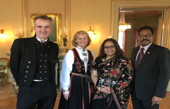 Celebration of Norwegian National Day on May 17, 2018
