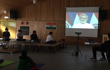 The Embassy of India, in association with the Indian Society of Rogaland, celebrated the International Day of Yoga, 2018 in Stavanger on June 21, 2018. Some impressions...