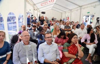 H.E. Smt. Meenakashi Lekhi, Minister of State for External Affairs & Culture attended the India-Norway: Enabling the Global Green Energy Transition along with H.E. Mr. Espen Barth Eide at Arendal on 17 August, 2022.
