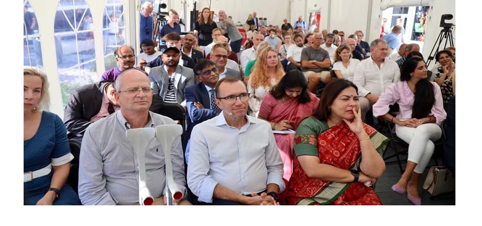 H.E. Smt. Meenakashi Lekhi, Minister of State for External Affairs & Culture attended the India-Norway: Enabling the Global Green Energy Transition along with H.E. Mr. Espen Barth Eide at Arendal on 17 August, 2022.