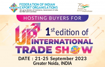 REVERSE BUYER SELER MEET AT 1st UP INTERNATIONAL TRADE SHOW (UP ITS) India Expo Centre & Mart, Greater Noida, UP, India 21- 25 September 2023